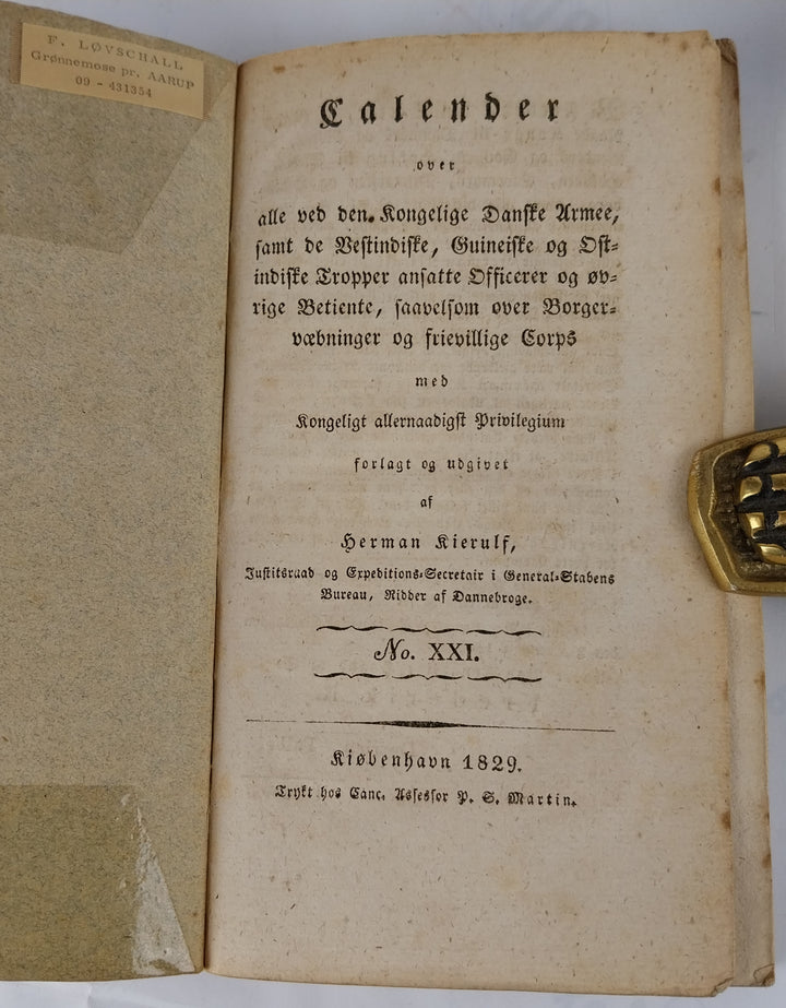 Samling af Parolebefalinger 1824-1825