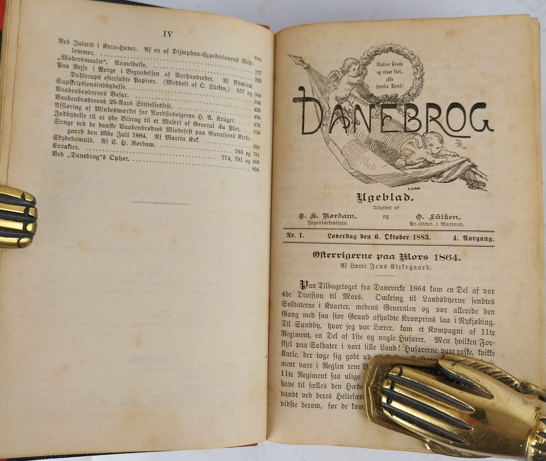 Danebrog. Aargang 1883-1884