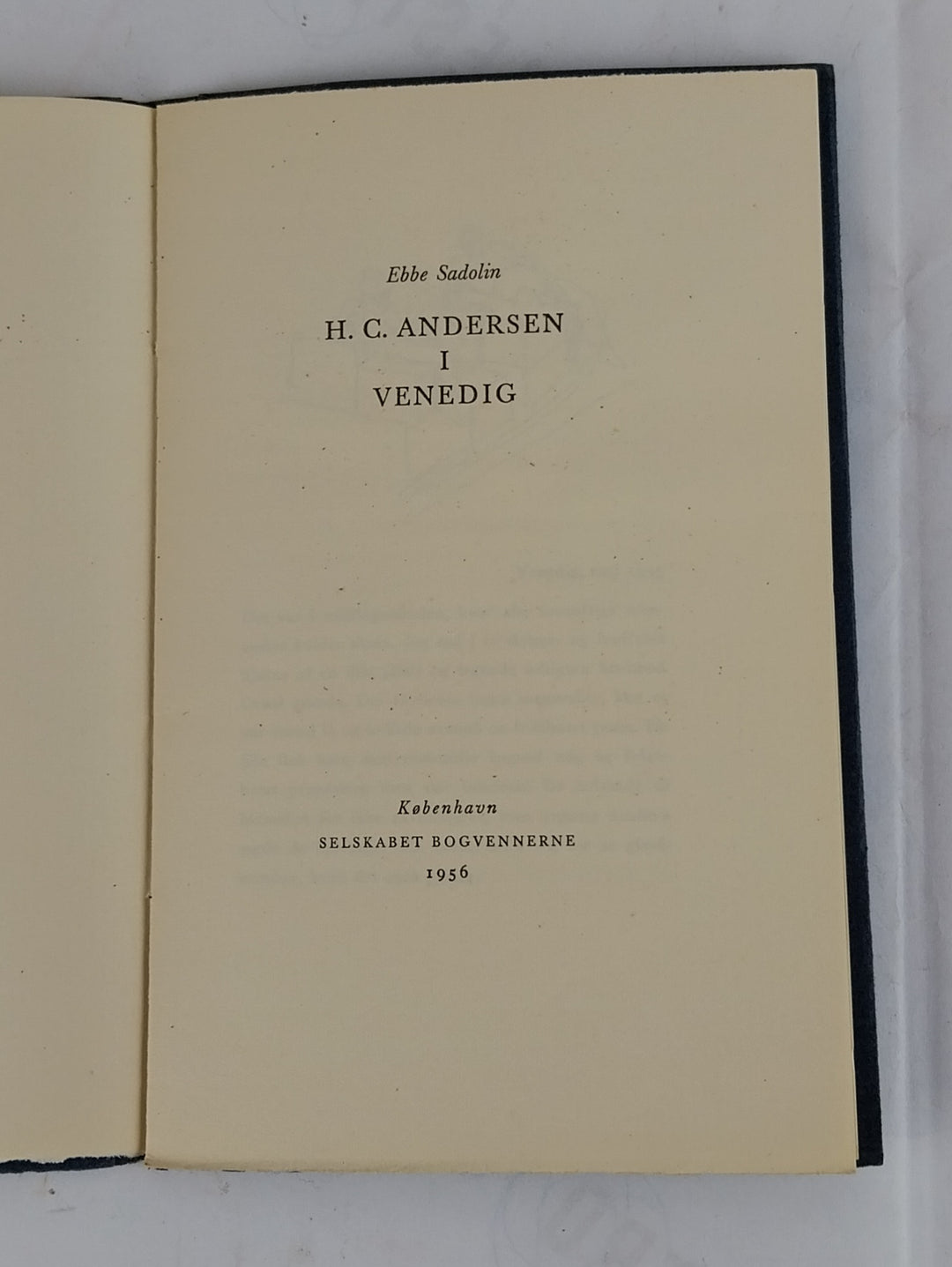 H. C. Andersen i Venedig