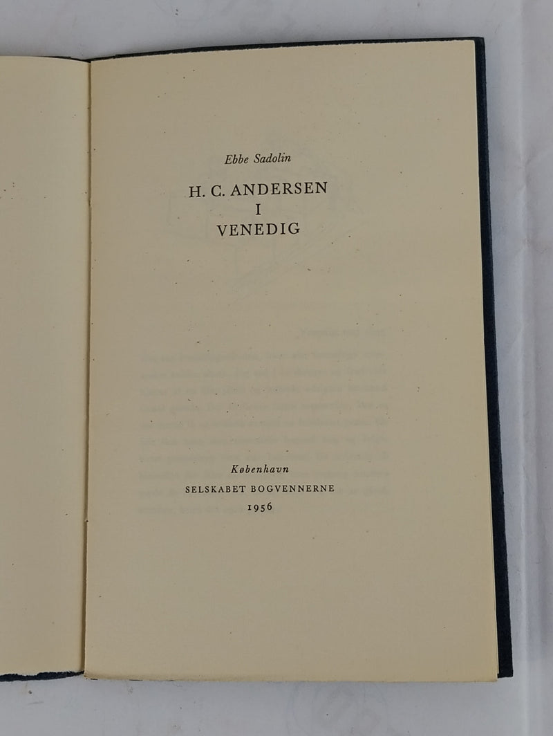 H. C. Andersen i Venedig