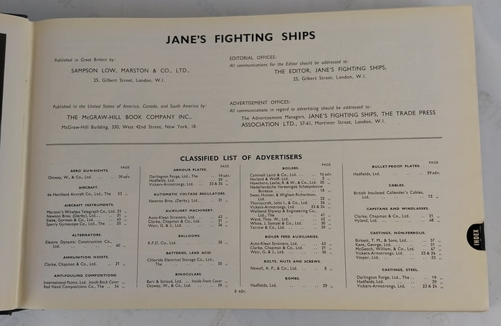 Jane's Fighting Ships 1950-51