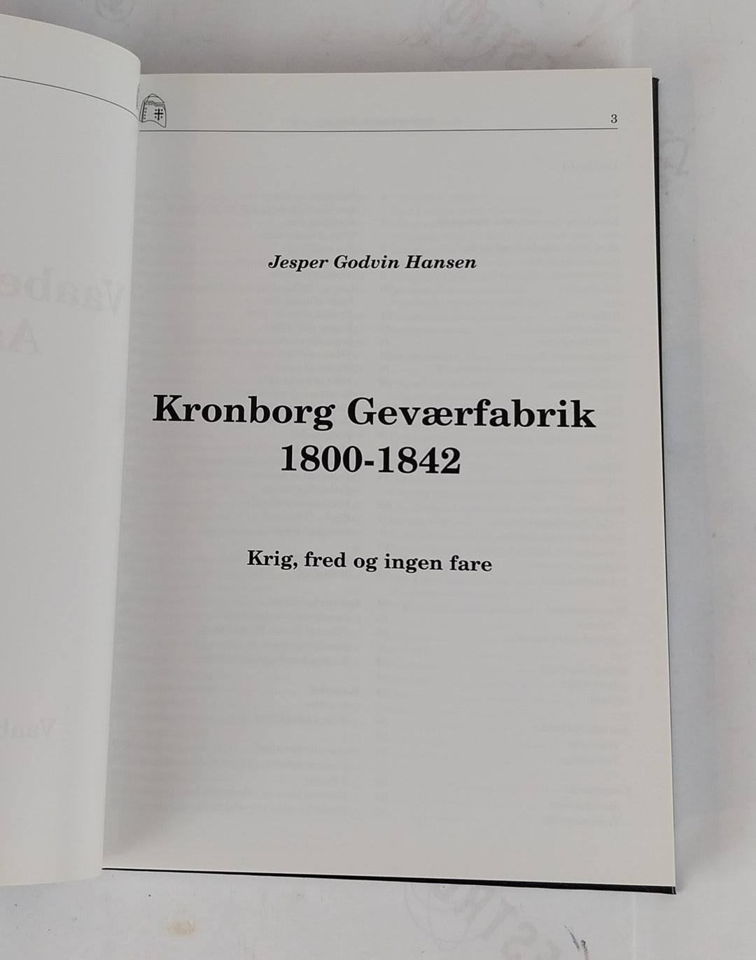 Kronborg Geværfabrik 1800-1842