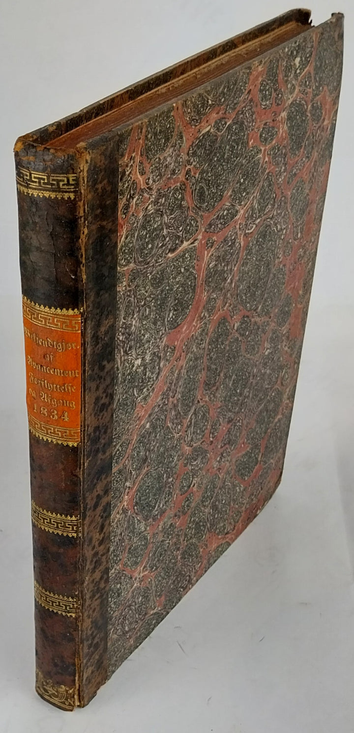 Bekiendtgiørelse af Avancement, Forflyttelse og afgang. 1834