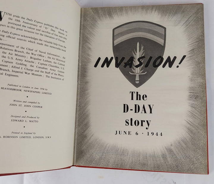 Invasion! The D-Day story june 6, 1944