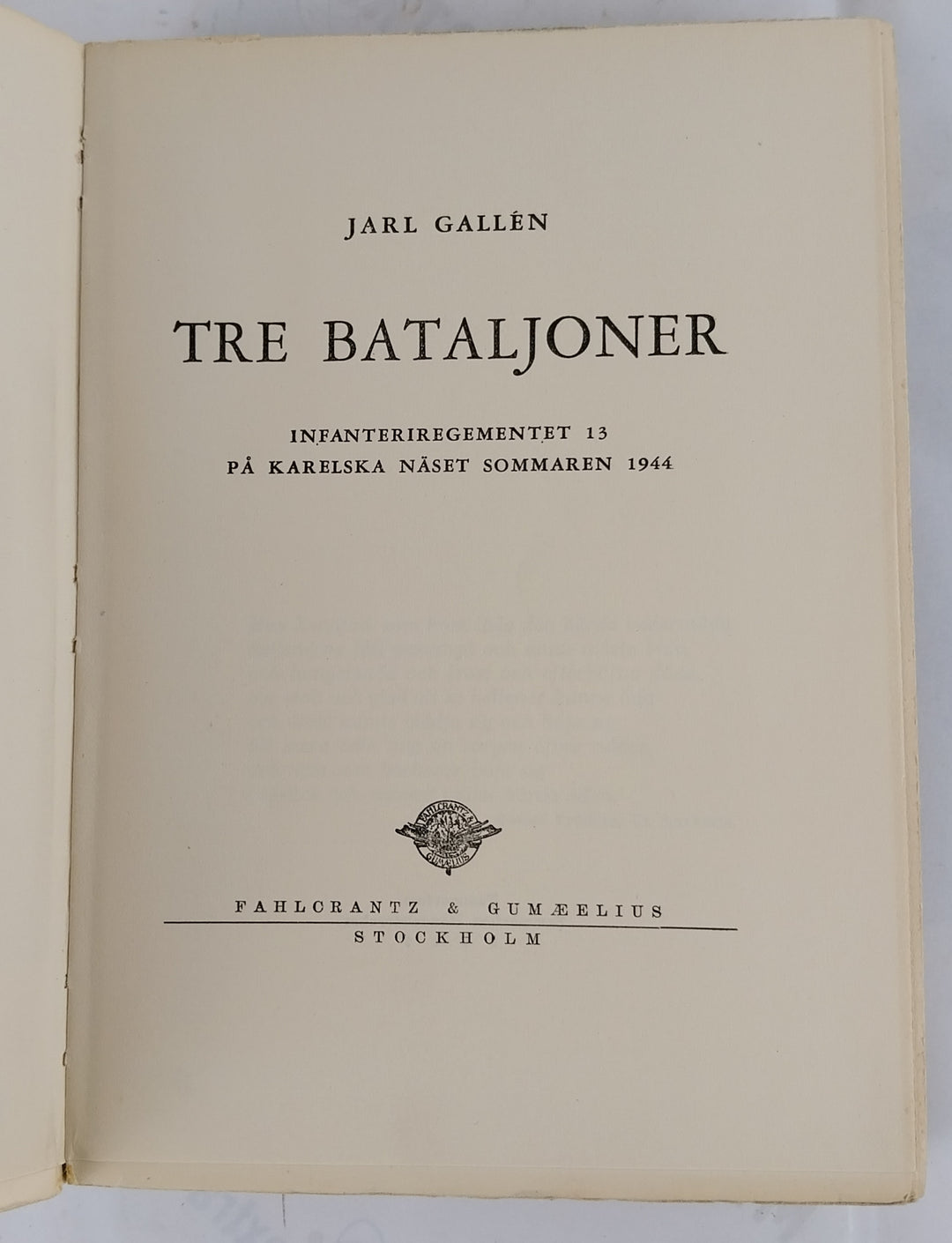 Tre Bataljoner