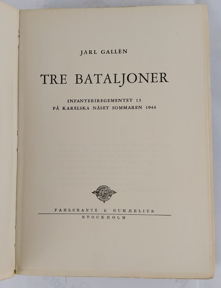Tre Bataljoner