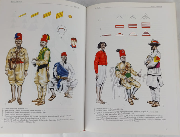 Uniformi e Insegne delle Truppe Coloniali Italiane 1885-1943
