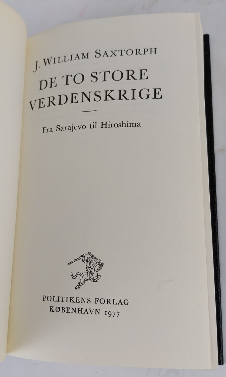 De to store verdenskrige