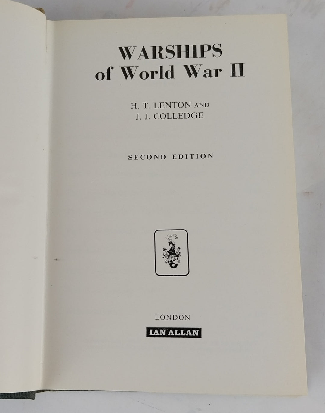 Warships of World War II.