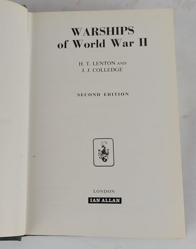 Warships of World War II.