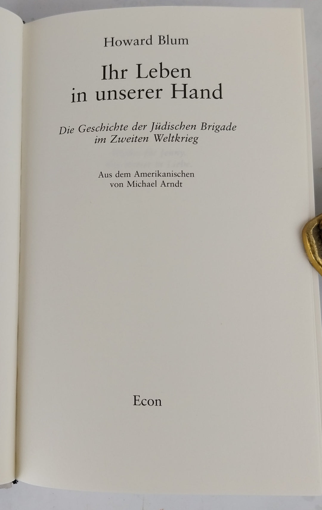 Ihr Leben in unserer Hand