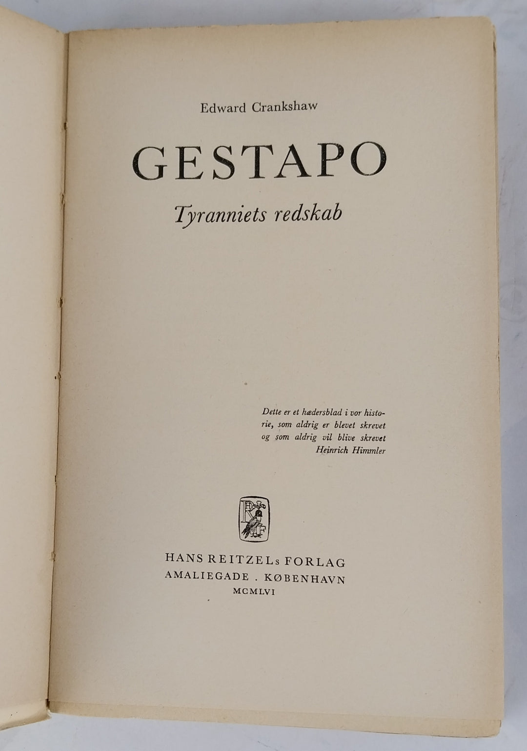 Gestapo. Tyraniets redskab