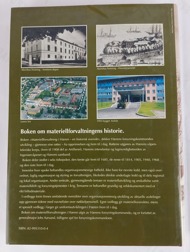 Materiellforvaltning i hæren. -en historisk oversikt