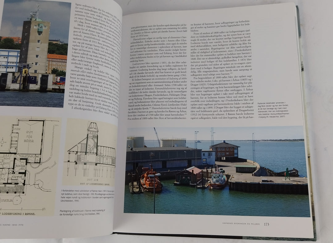 Industrisamfundets havne 1840-1970, Bygninger, miljøer og bevaringsværdier på danske havne.
