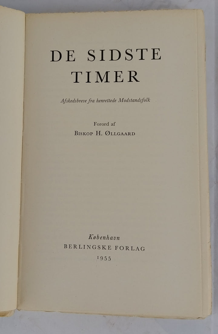 De sidste timer