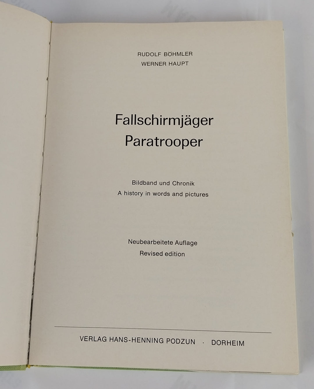 Fallschirmjäger. Paratrooper