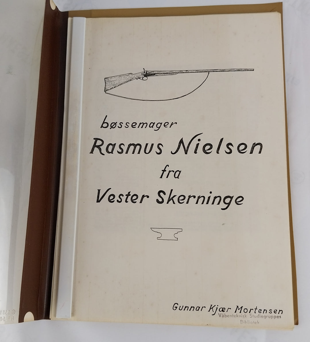 Bøssemager Rasmus Nielsen fra Vester Skerninge