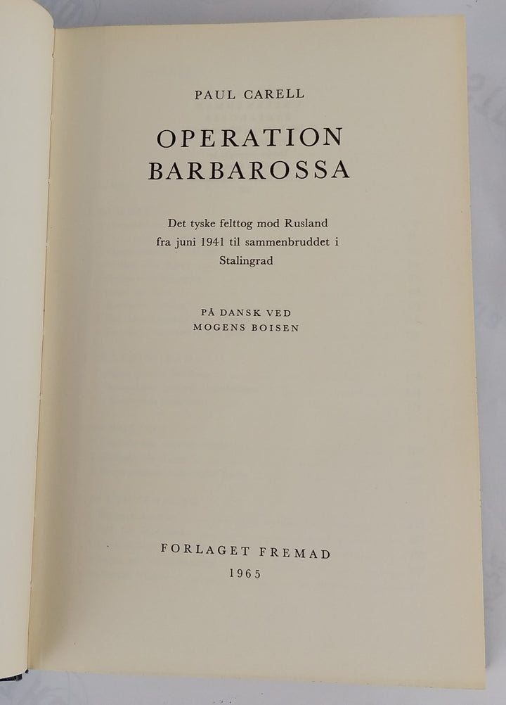 Operation Barbarossa