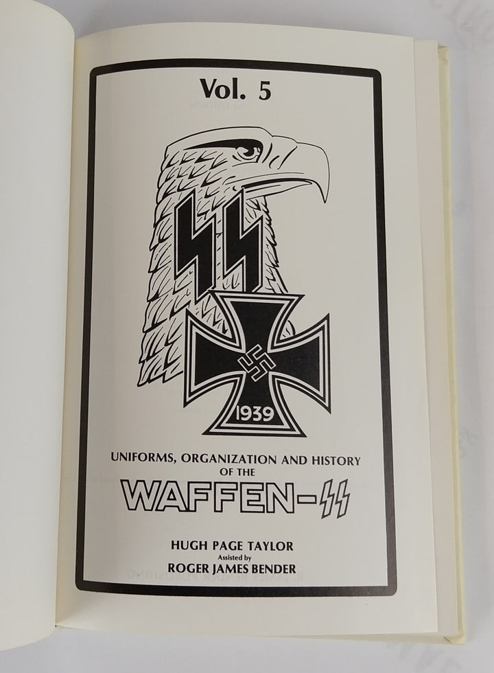 Uniforms, Organization & History of the Waffen SS. Vol 5