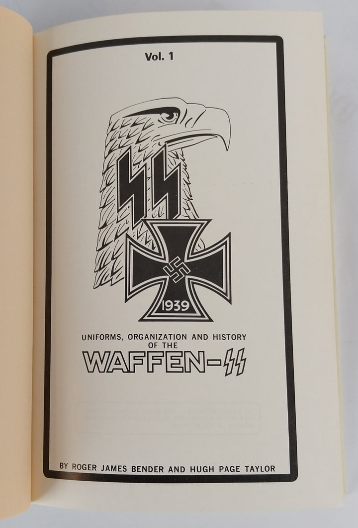 Uniforms, Organization & History of the Waffen SS. Vol 1