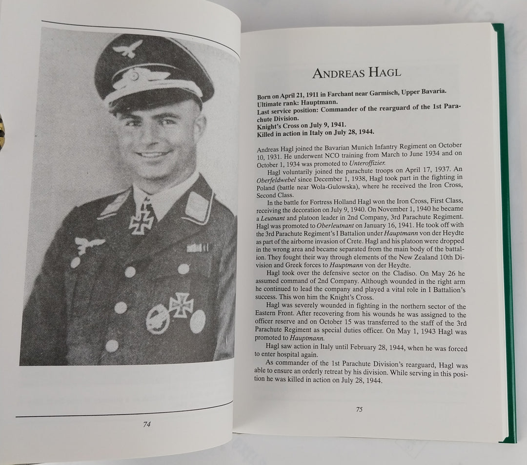 Knight's Cross Holders of the Fallschirmjäger