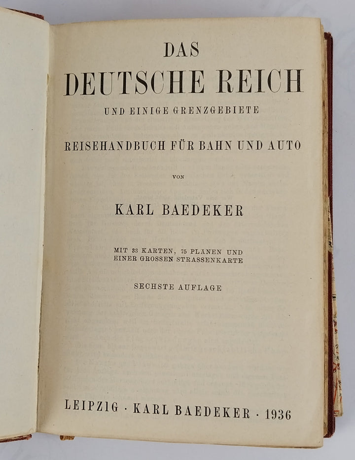 Das Deutsche Reich und einige Grenzgebiete