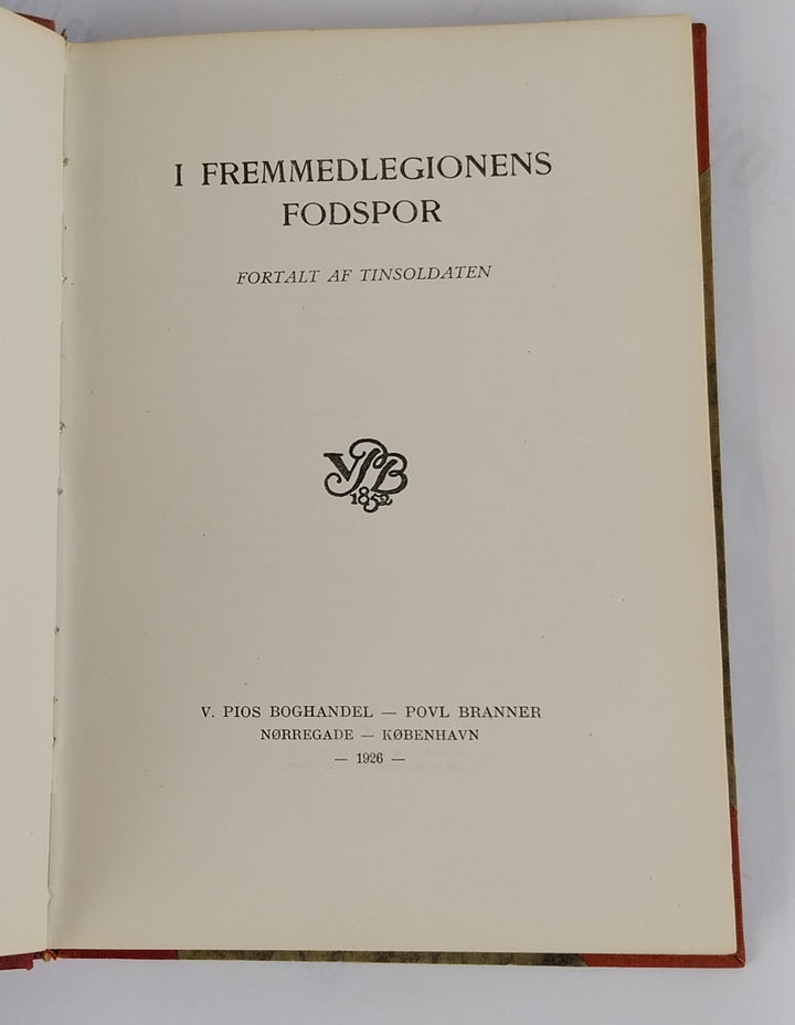 I Fremmedlegionens fodspor