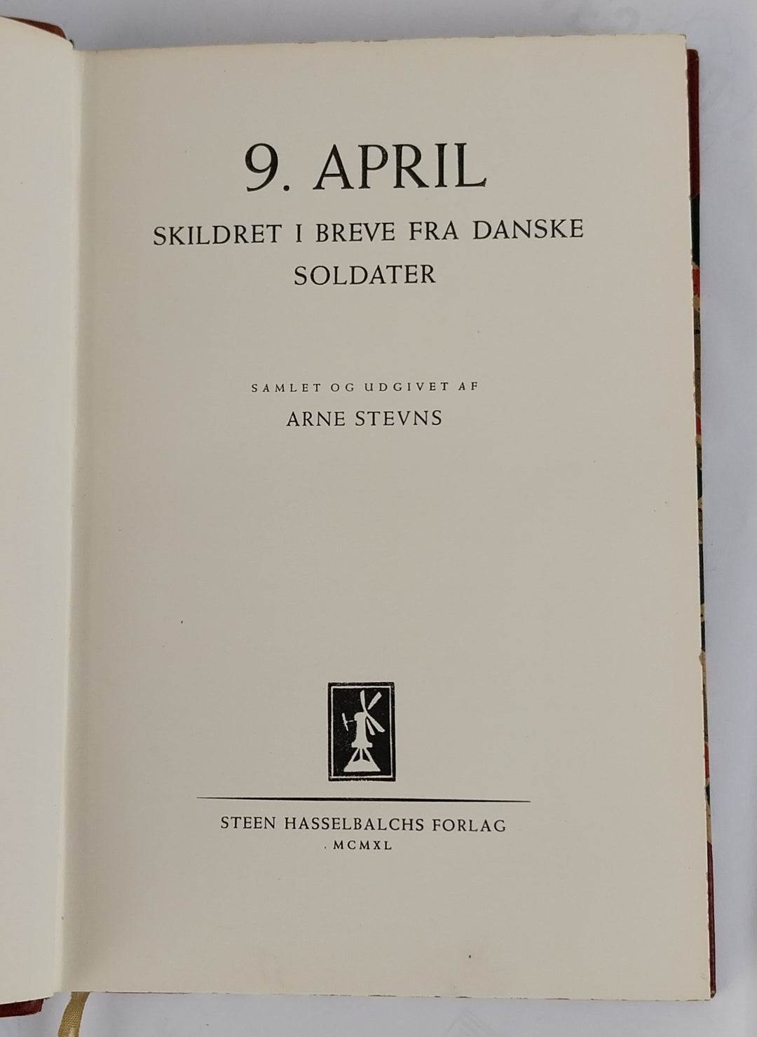 9. april skildret i breve fra danske soldater