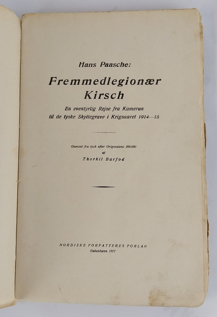 Fremmedlegionær Kirsch