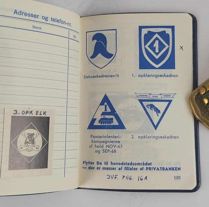 Jydske Dragonregiment. Lommebogen 1975