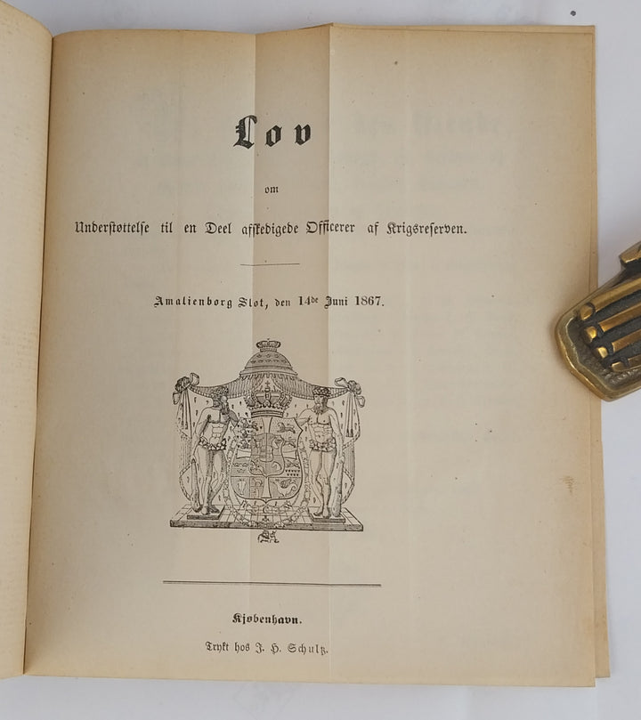 Kundgørelser for Hæren for Aaret 1867