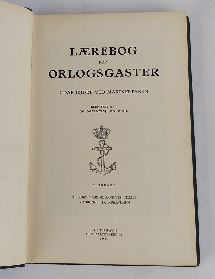 Lærebog for Orlogsgaster