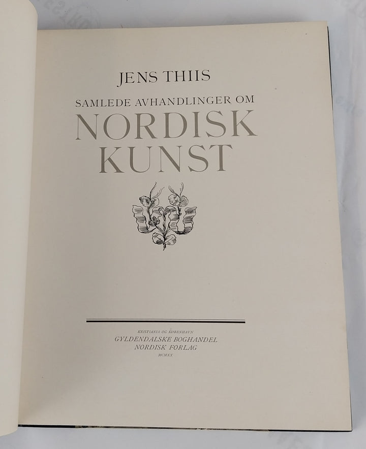 Samlede avhandlinger om Nordisk Kunst
