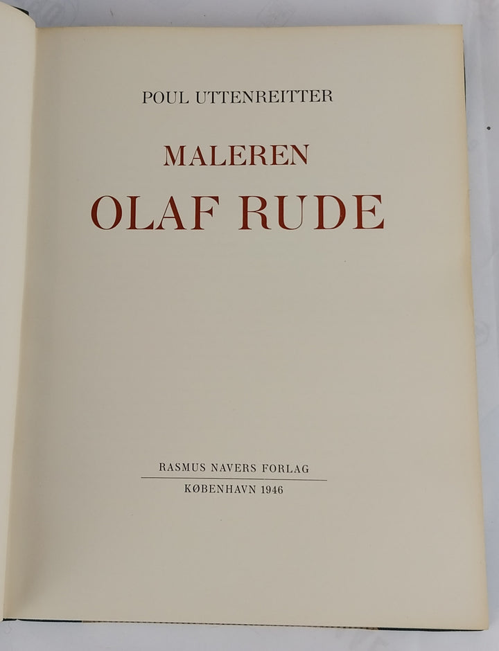 Maleren Olaf Rude.