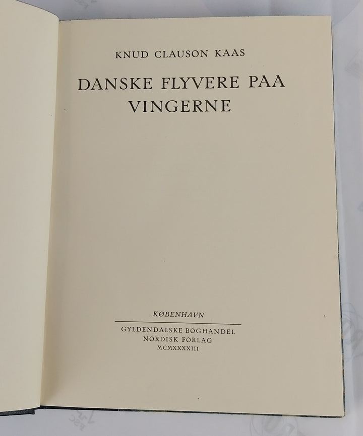 Danske Flyvere paa vingerne