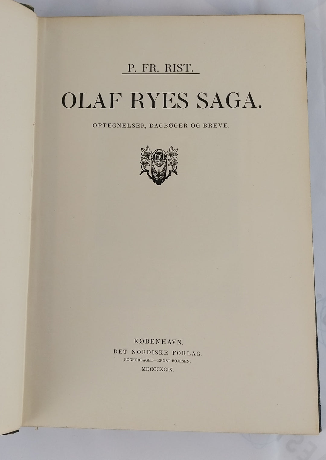 Olaf Ryes Saga