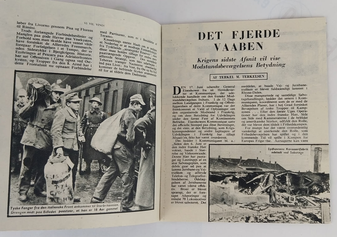 Vi vil vinde.