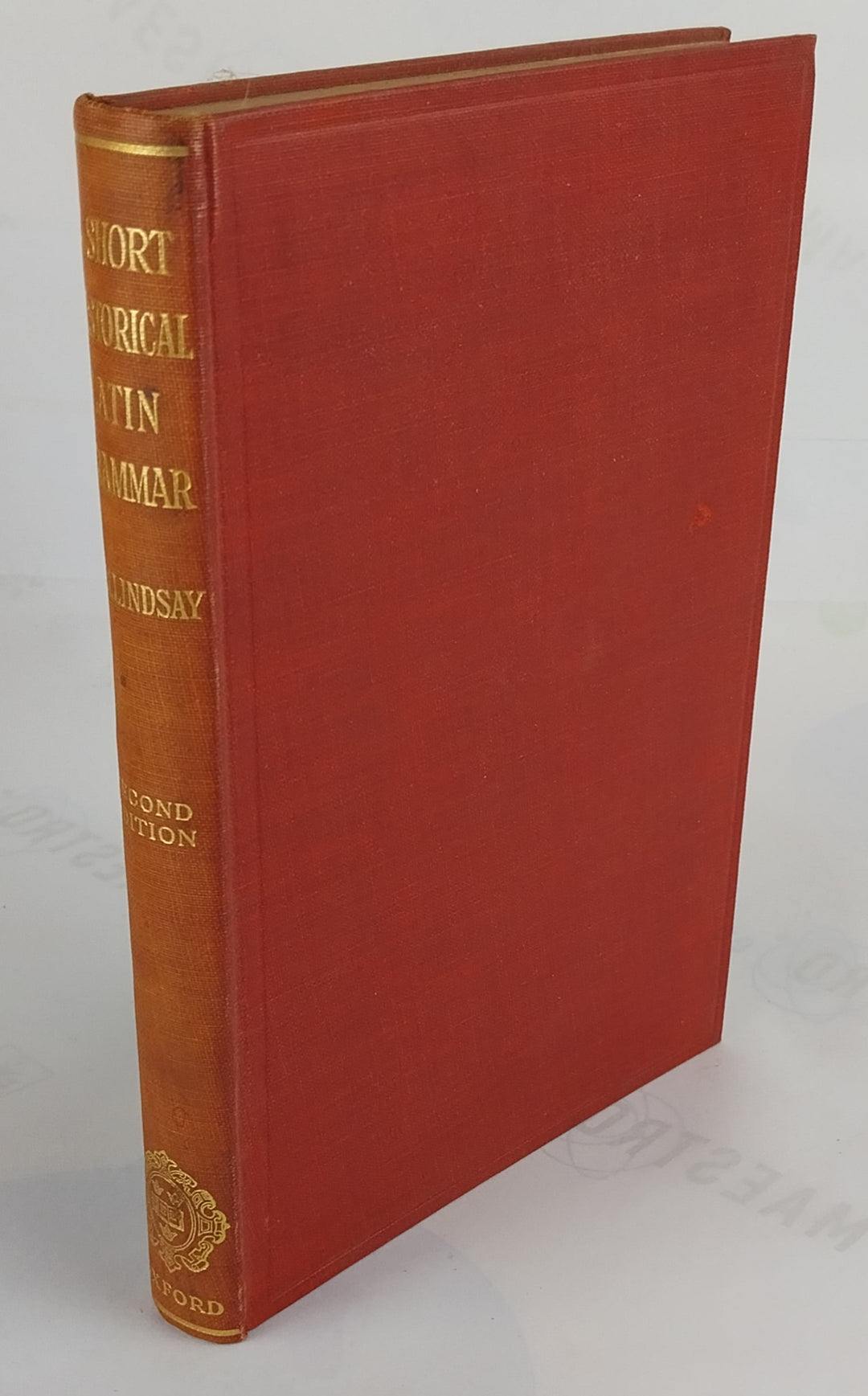 A short historical Latin Grammar