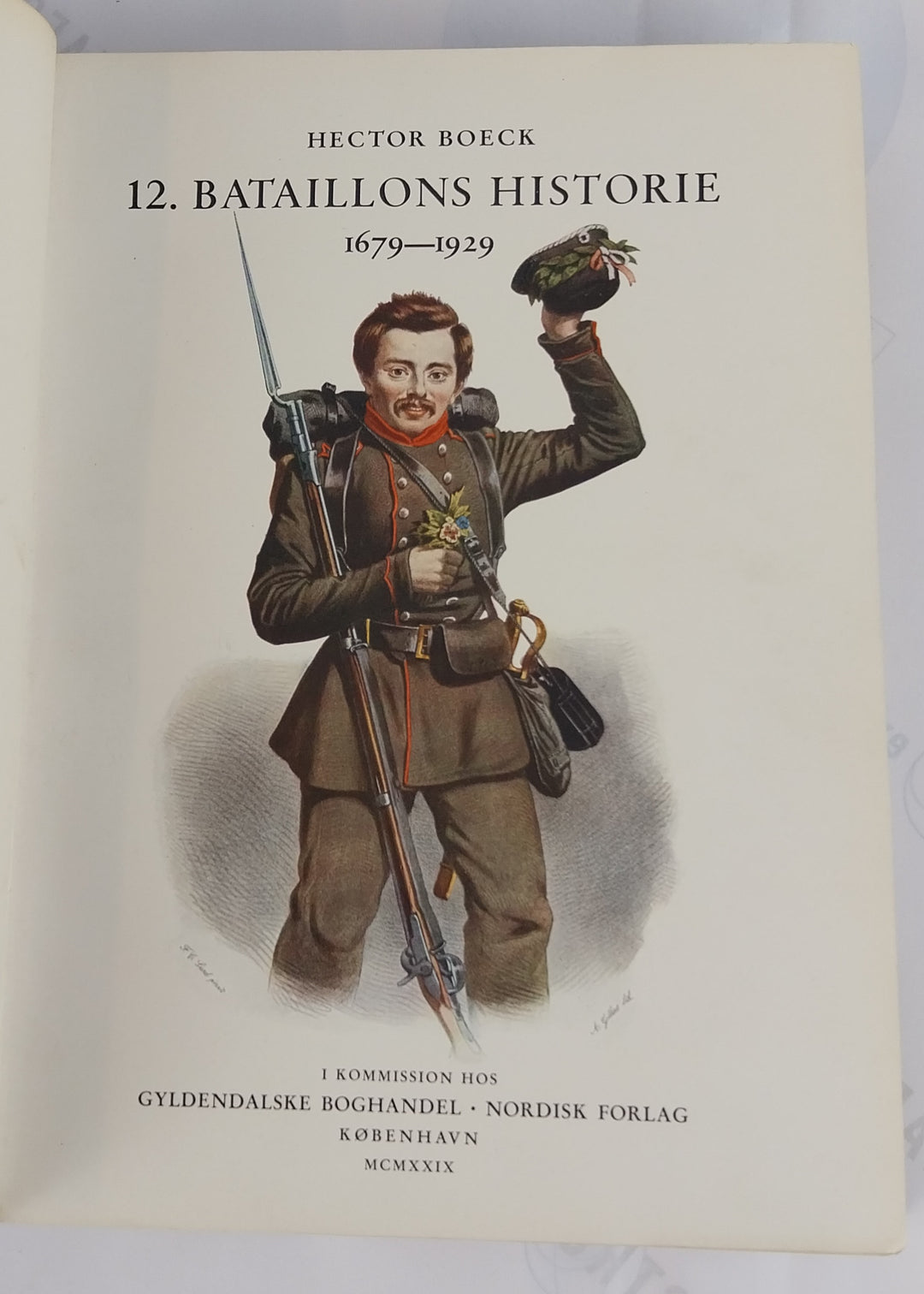 12. Bataillons historie 1679 - 1929