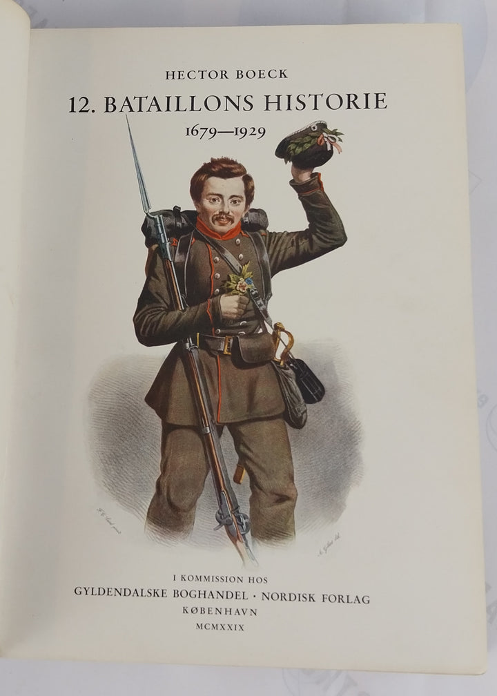 12. Bataillons historie 1679 - 1929