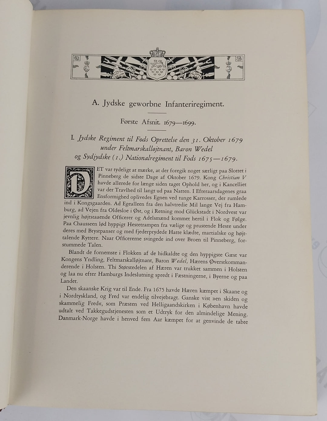 12. Bataillons historie 1679 - 1929