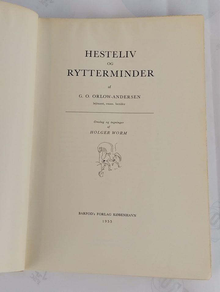 Hesteliv og Rytterminder