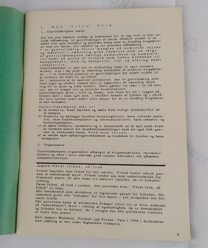 VARULV - vink for guerrillaenheder