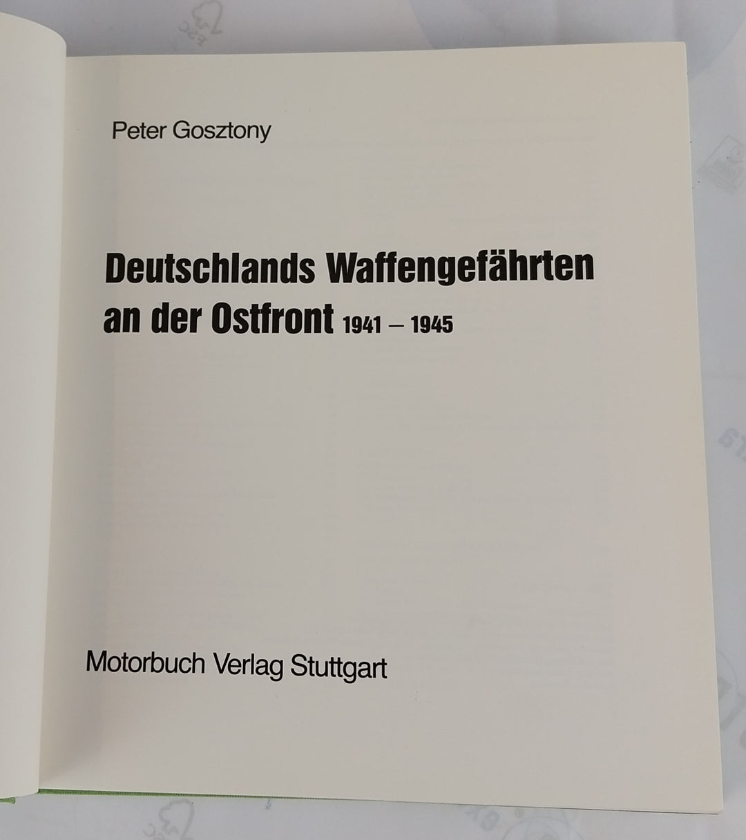Deutschlands Waffengefährten an der Ostfront 1941-1945