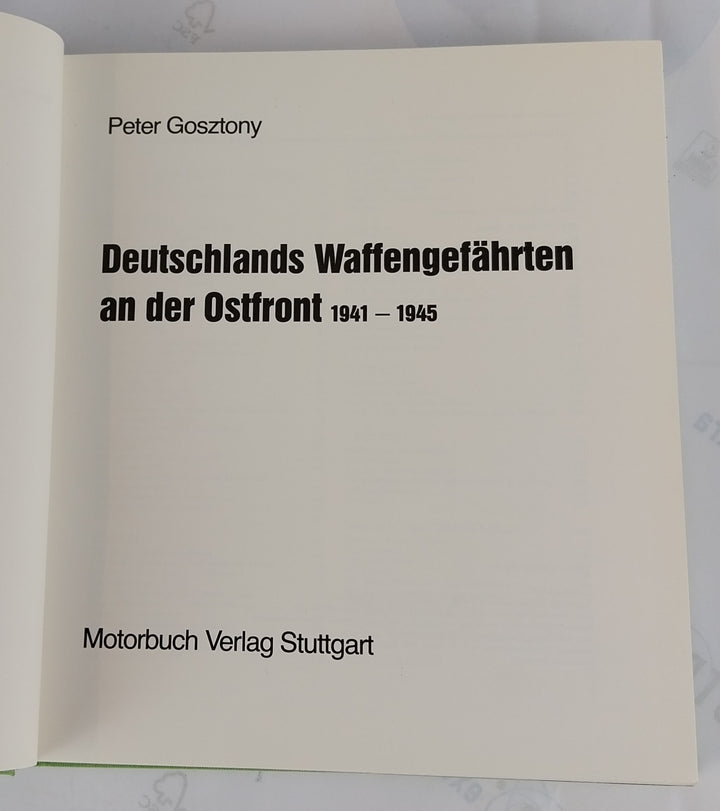 Deutschlands Waffengefährten an der Ostfront 1941-1945