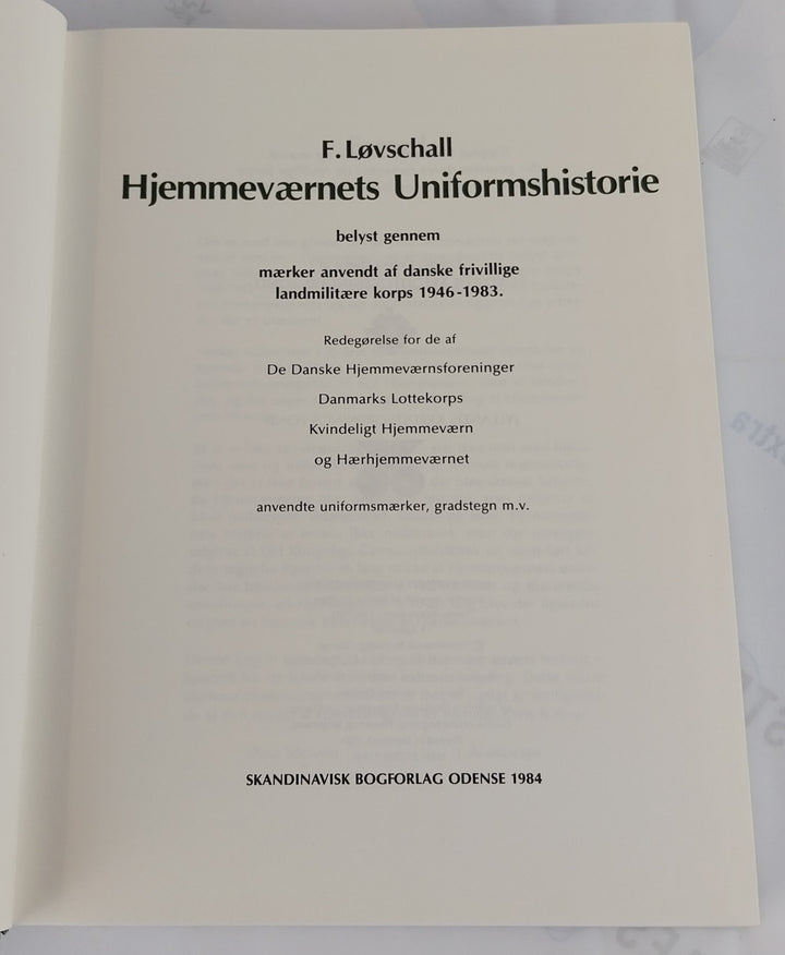 Hjemmeværnets Uniformshistorie