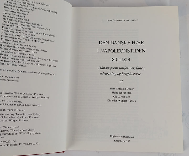Den danske Hær i Napoleonstiden 1801-1814