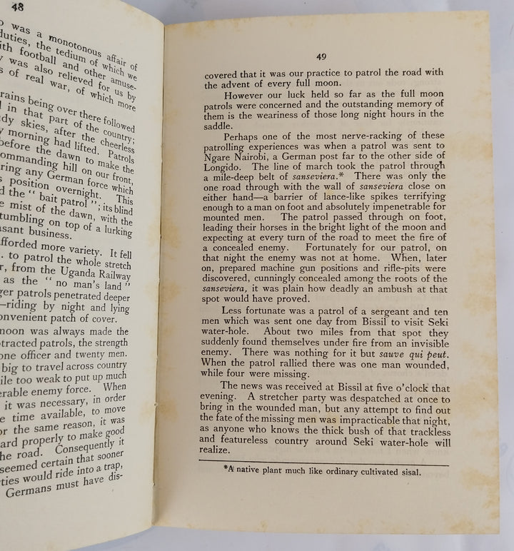 The Story of the East African Mounted Rifles