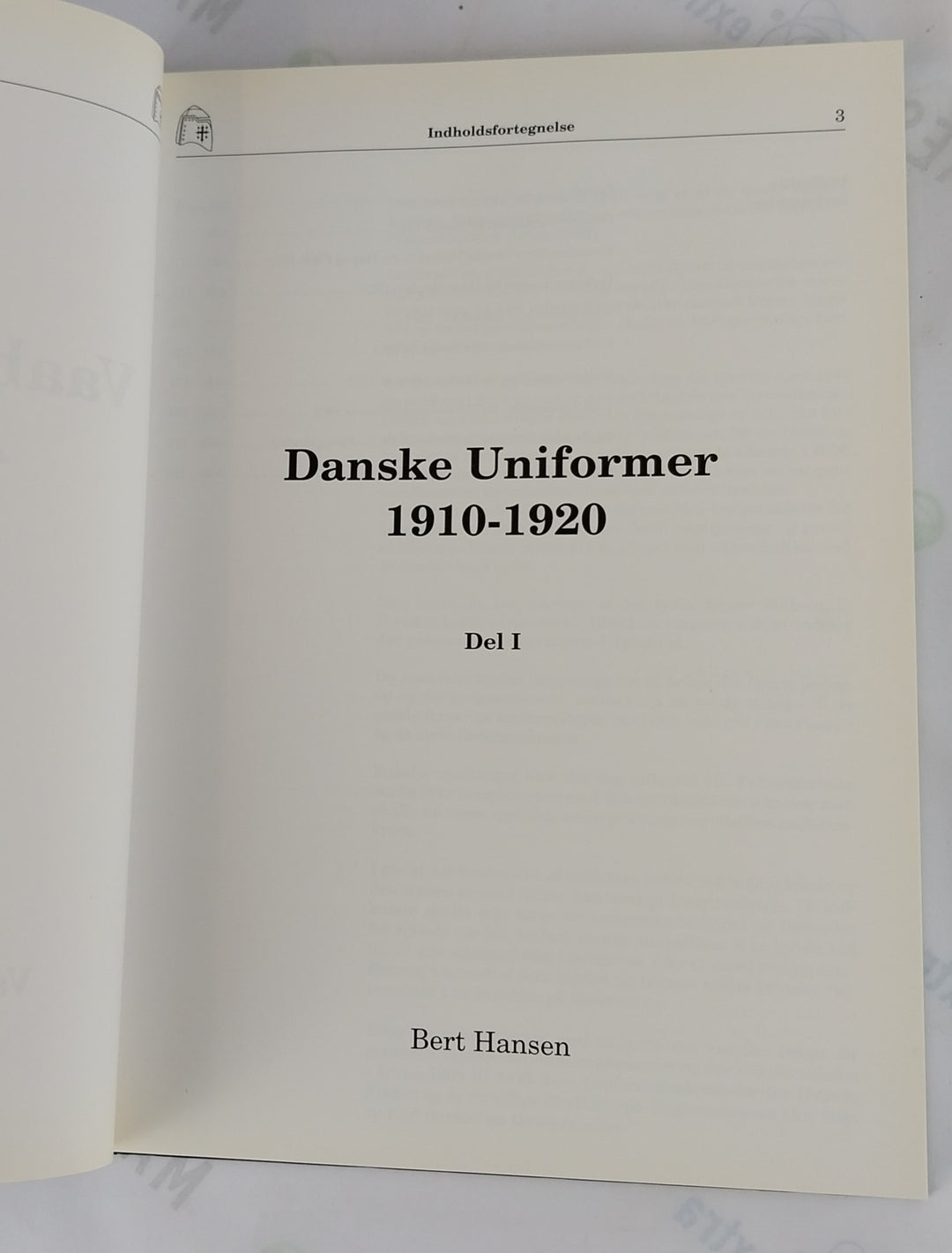 Danske Uniformer 1910-1920 del 1.