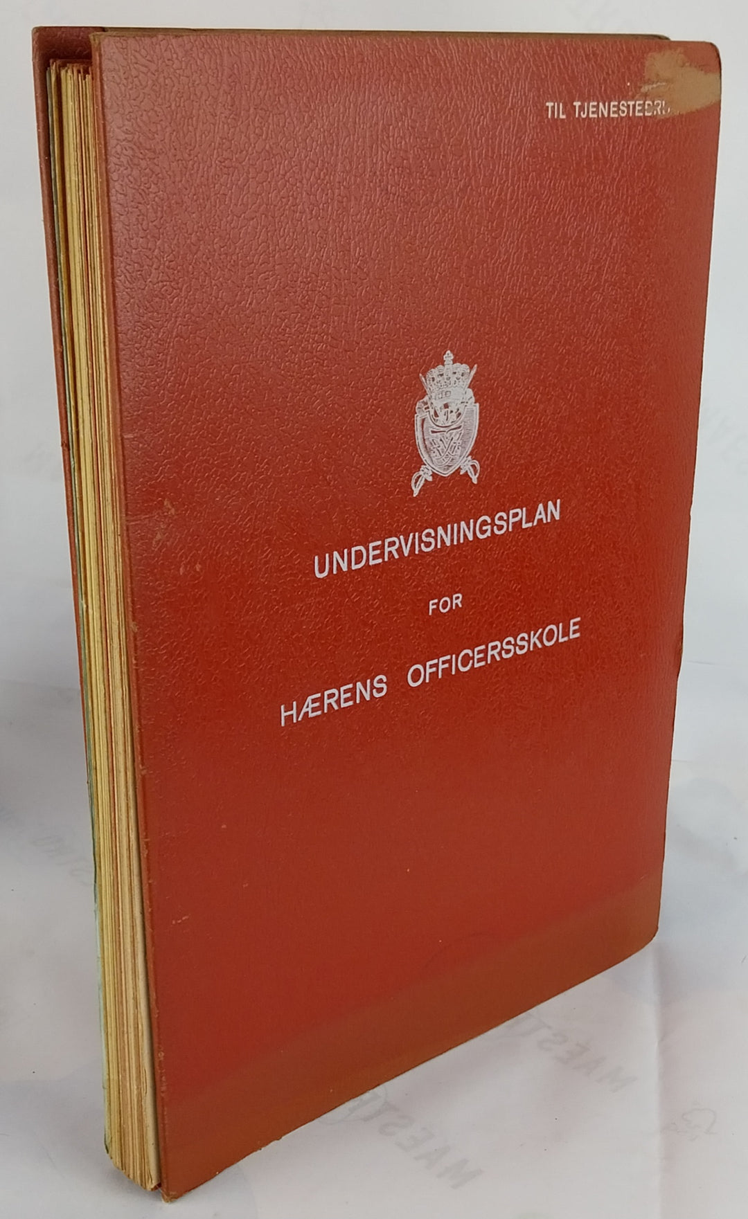 Undervisningsplan for Hærens Officersskole